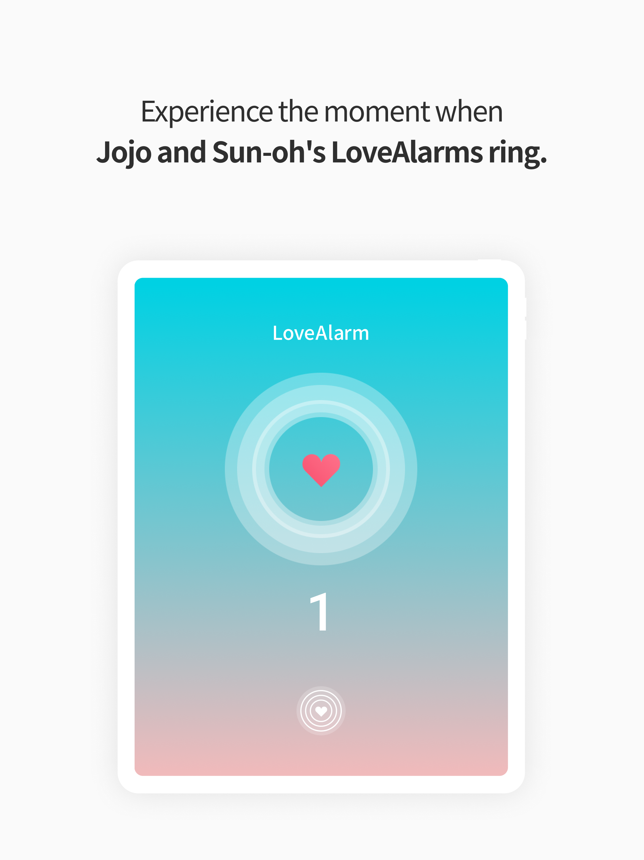 اسکرین شات 2 برنامه LoveAlarm - 좋아하면 울리는 공식앱