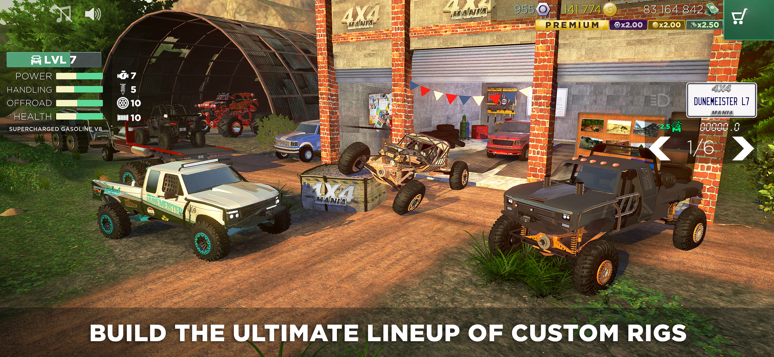 اسکرین شات 1 بازی 4x4 Mania: SUV Racing