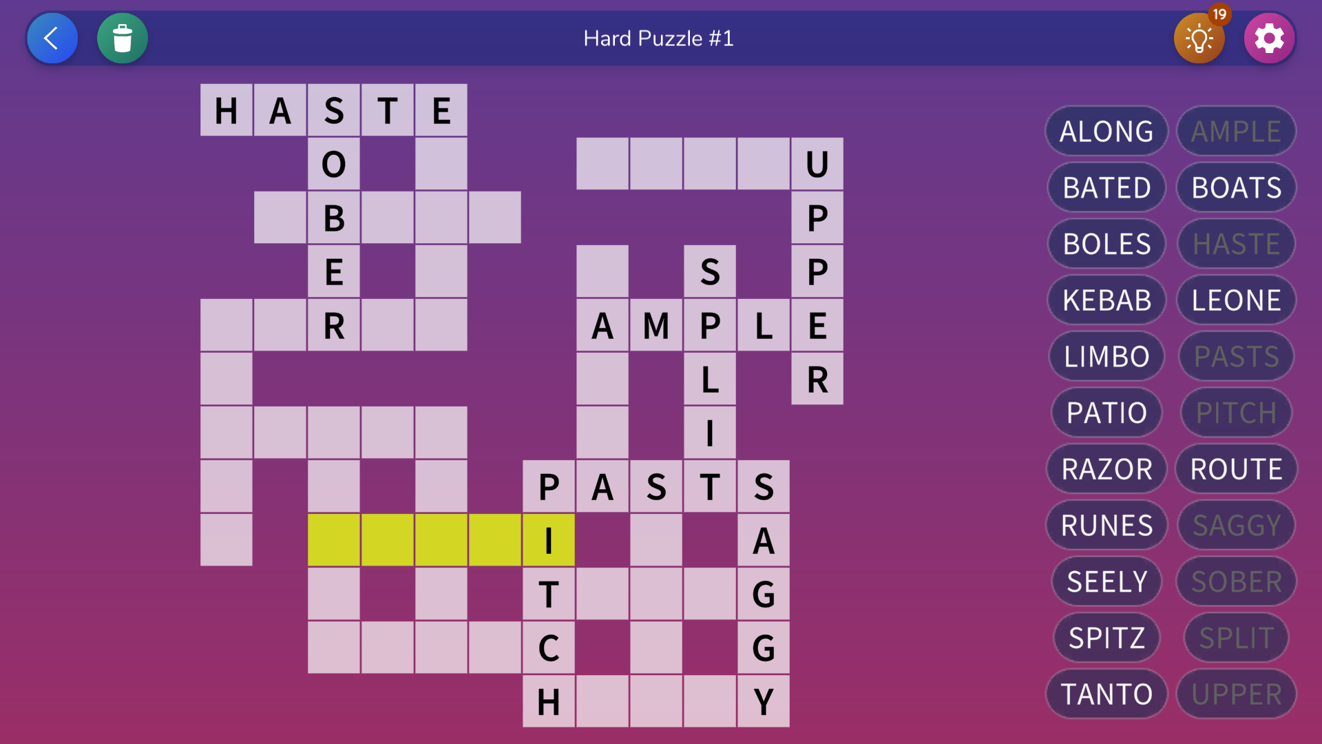 اسکرین شات 7 بازی Fill-in Crosswords Unlimited