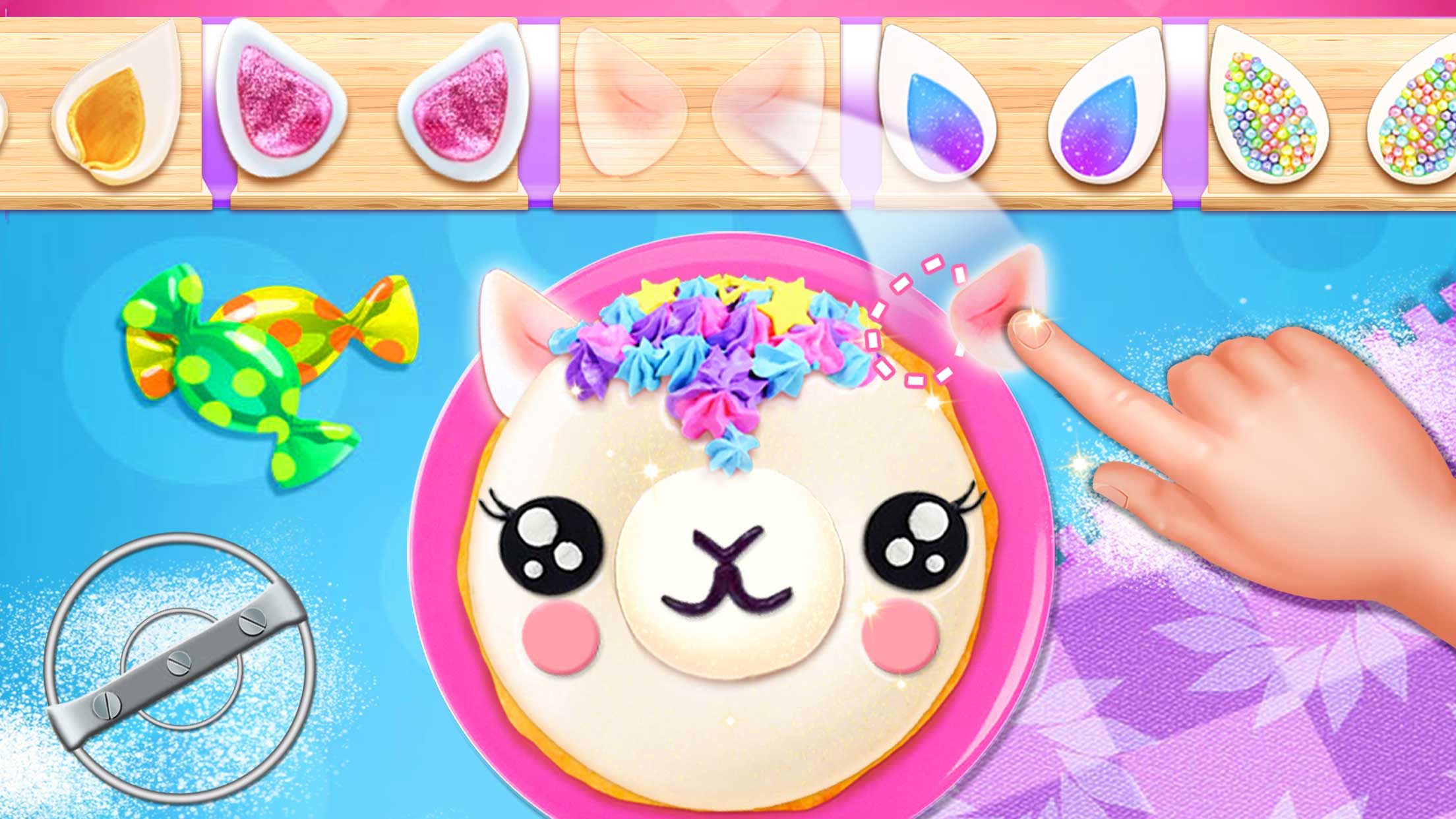 اسکرین شات 3 بازی Sweet Donut Desserts Party!