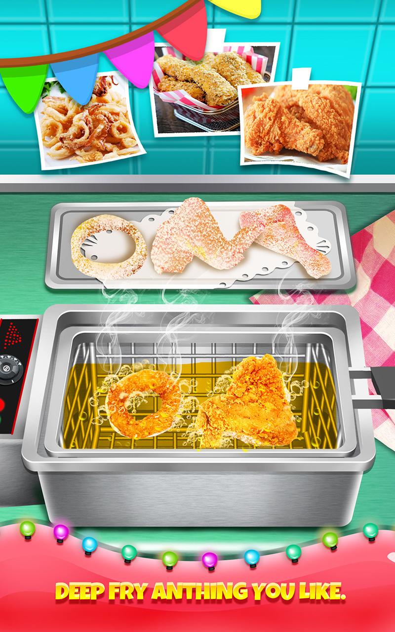 اسکرین شات 2 بازی Deep Fry Maker - Street Food