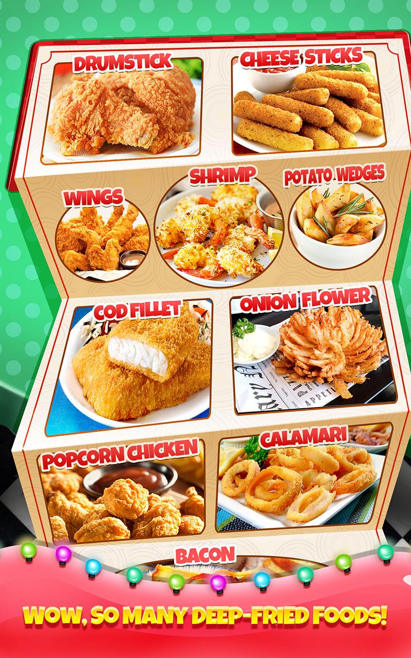 اسکرین شات 1 بازی Deep Fry Maker - Street Food