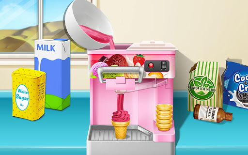 اسکرین شات 2 بازی Frosty Ice Cream! Icy dessert