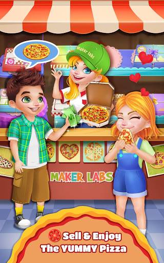 اسکرین شات 7 بازی Sweet Pizza Shop - Cooking Fun
