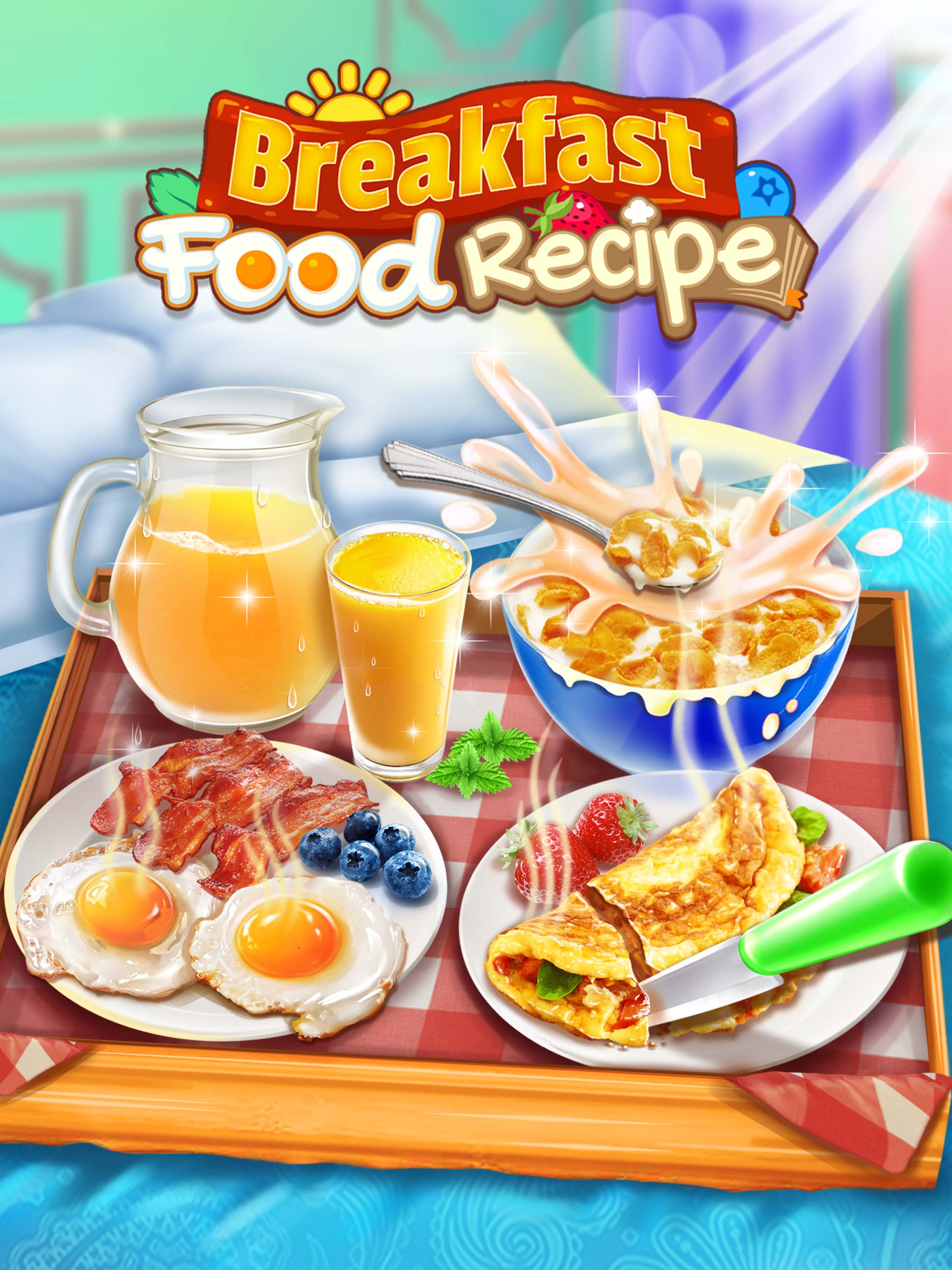 اسکرین شات 5 بازی Breakfast Food Recipe!