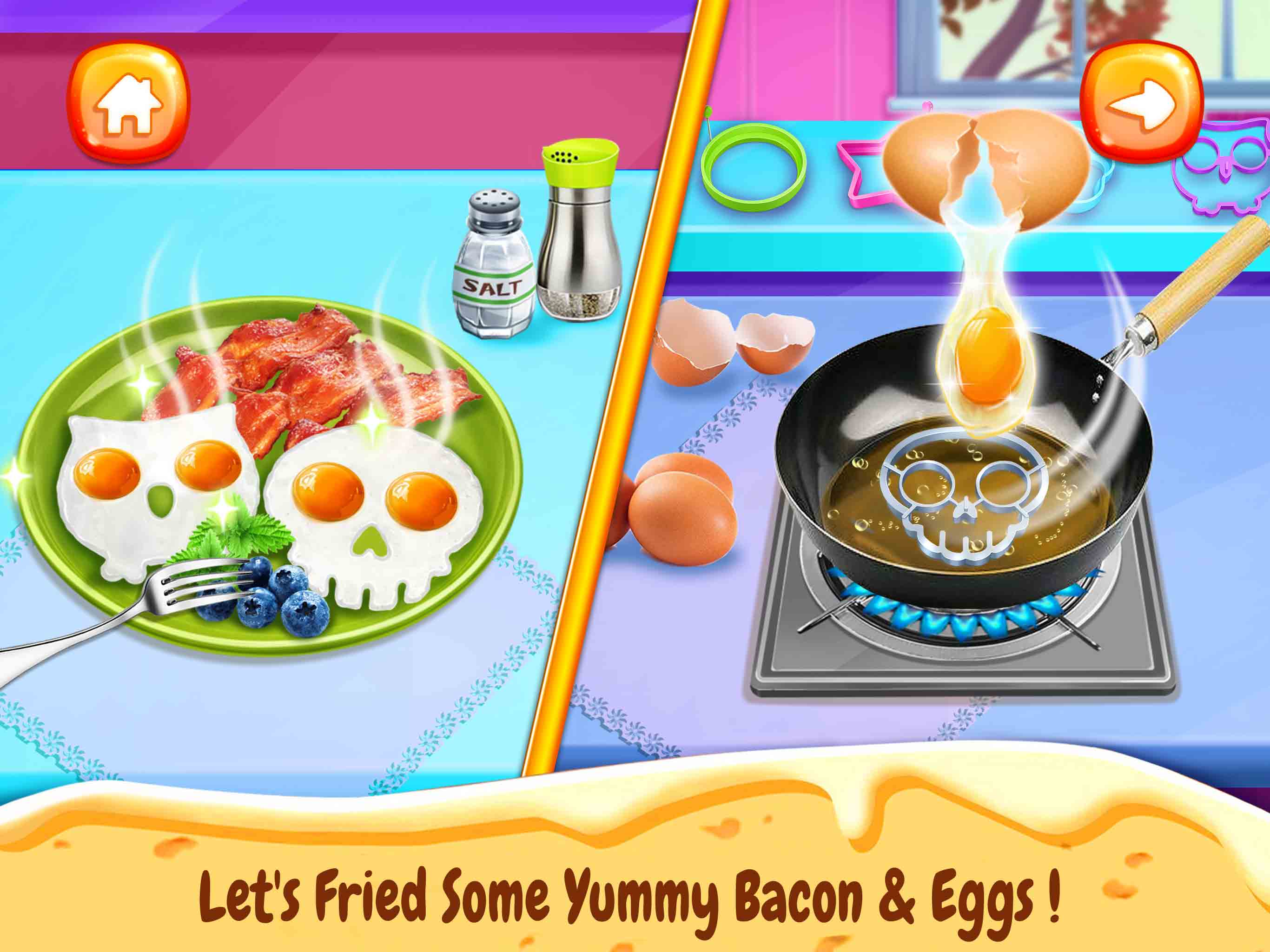 اسکرین شات 7 بازی Breakfast Food Recipe!