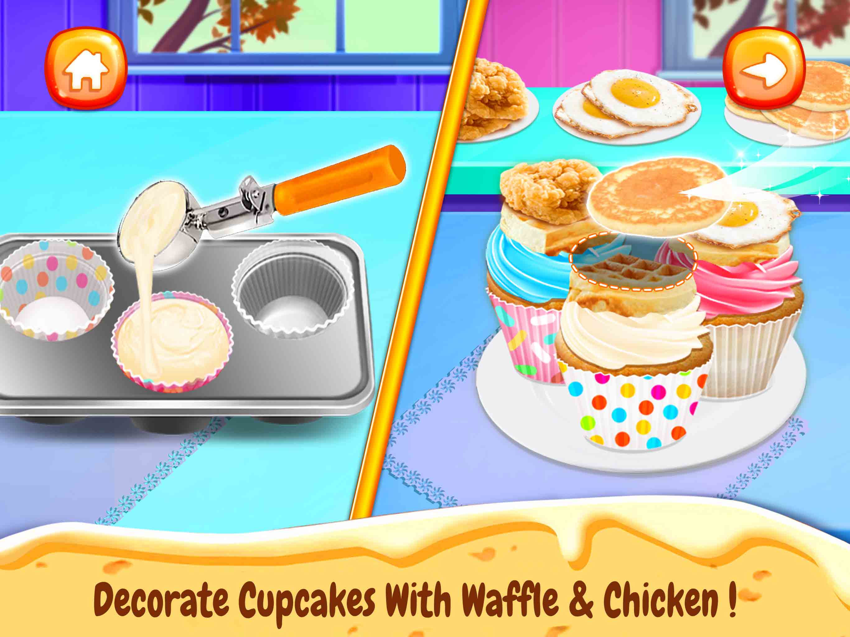 اسکرین شات 6 بازی Breakfast Food Recipe!