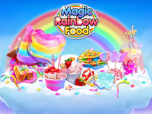 اسکرین شات 1 بازی Magic Rainbow Unicorn Foods ❤ Dream Desserts!