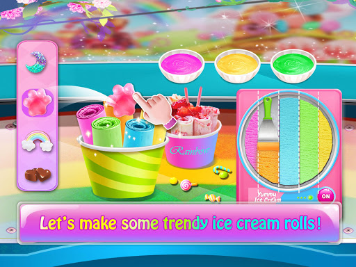 اسکرین شات 7 بازی Magic Rainbow Unicorn Foods ❤ Dream Desserts!