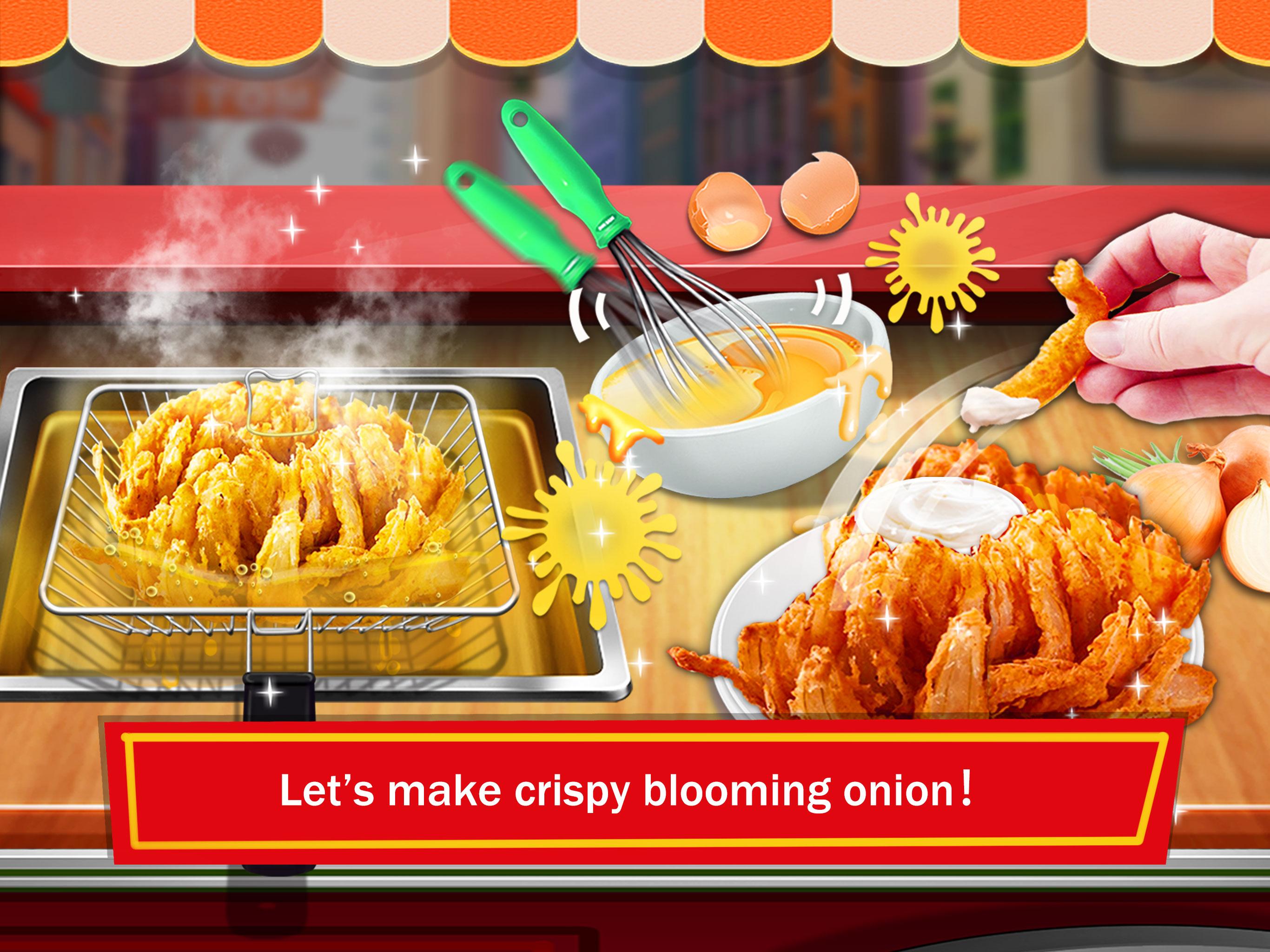 اسکرین شات 2 بازی Street Food: Deep Fried Foods