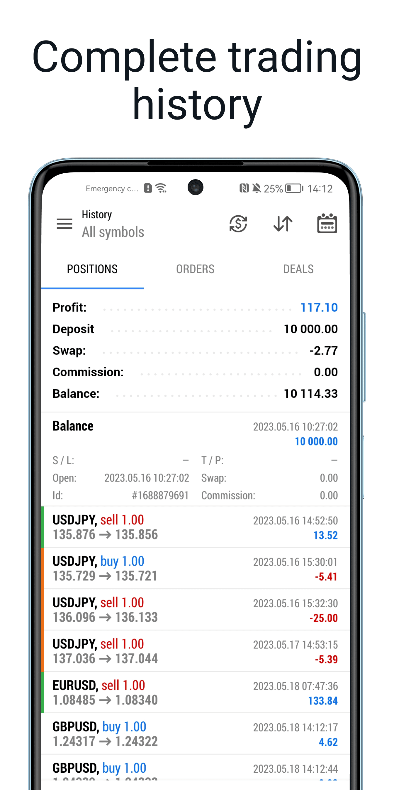 اسکرین شات 5 برنامه MetaTrader 5 — Forex, Stocks