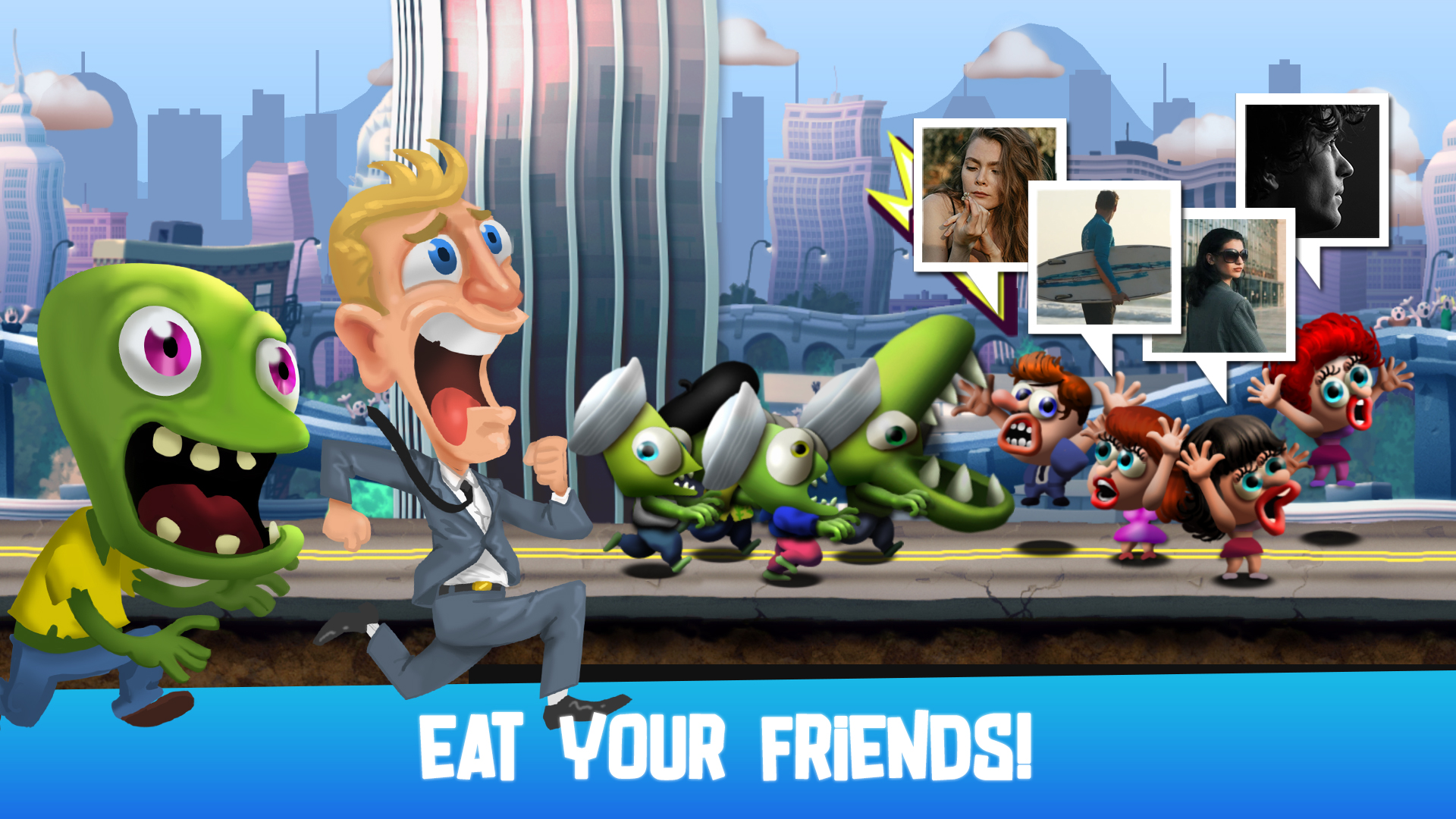 اسکرین شات 8 بازی Zombie Tsunami