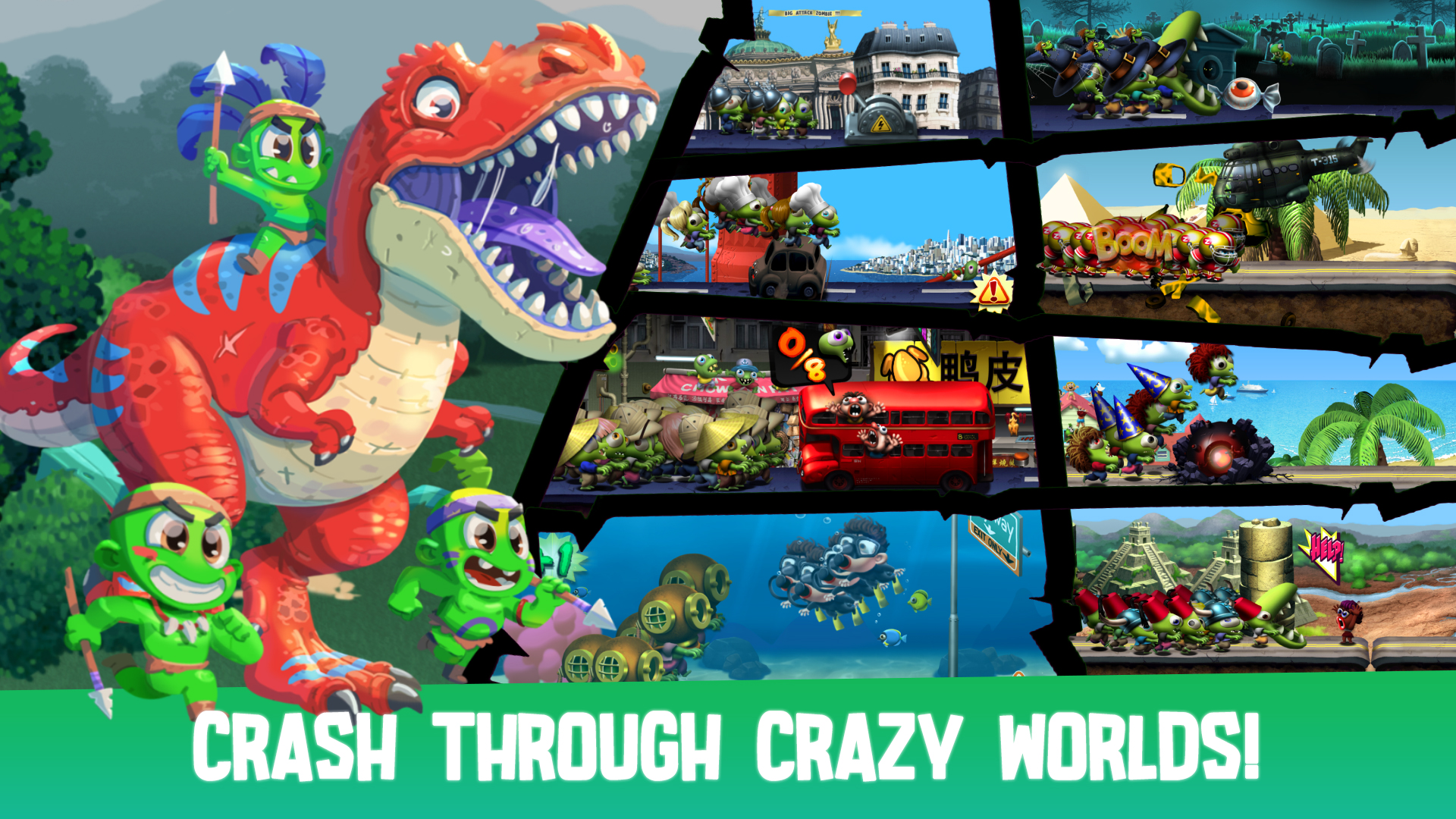 اسکرین شات 6 بازی Zombie Tsunami