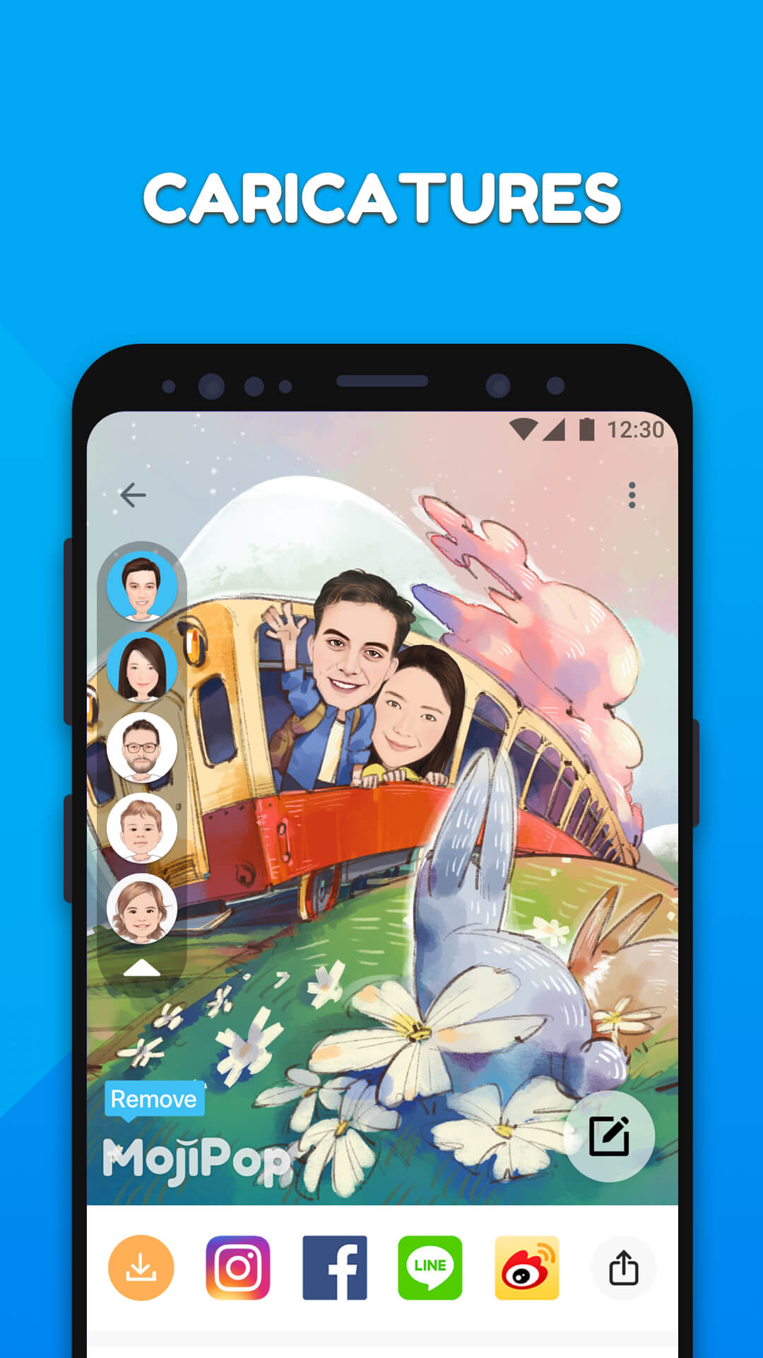 اسکرین شات 3 برنامه MojiPop - Art Metaverse