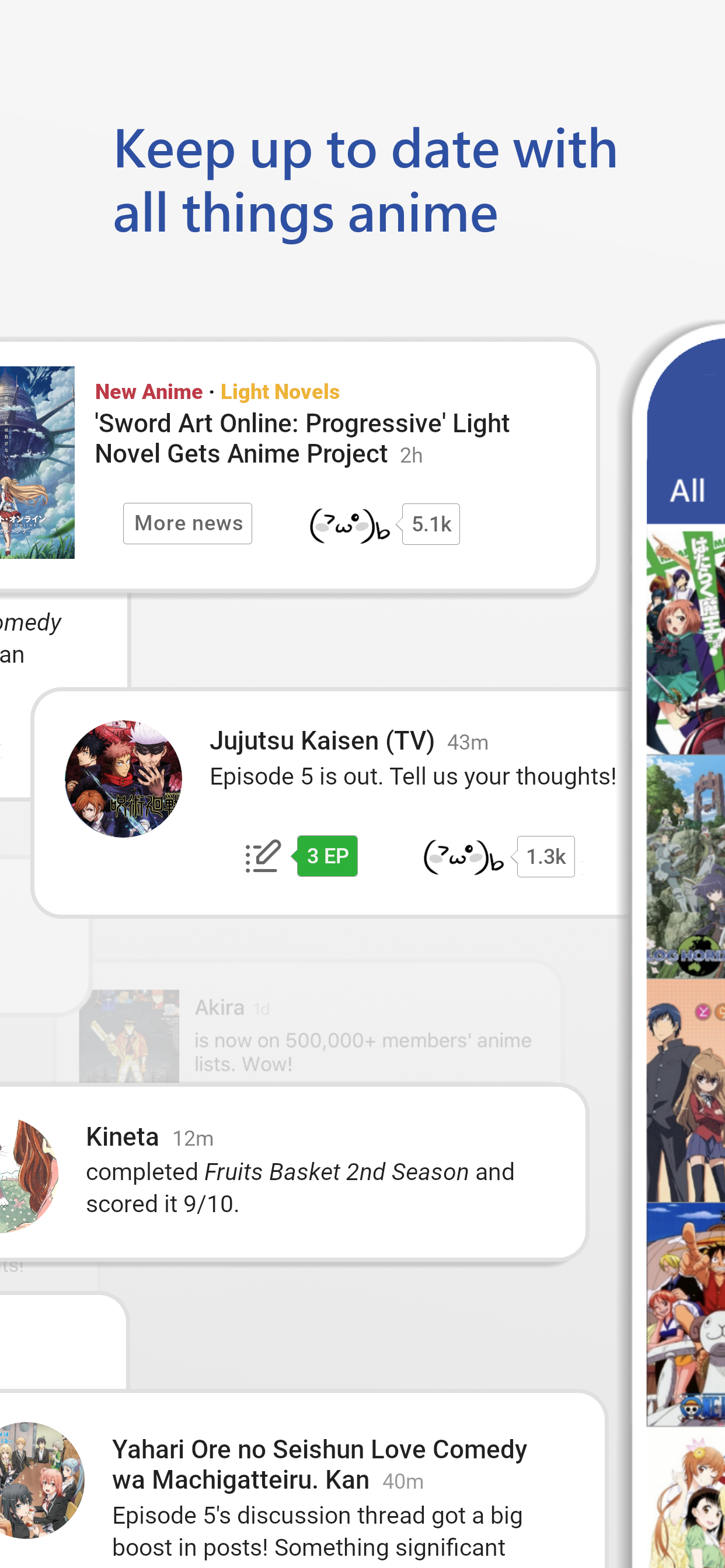 اسکرین شات 4 برنامه MyAnimeList Official