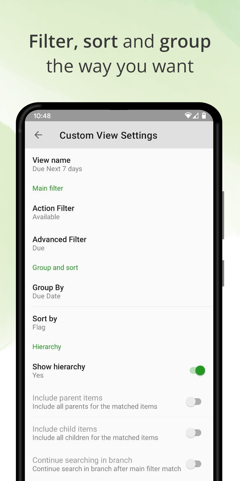 اسکرین شات 7 برنامه MyLifeOrganized: To-Do List