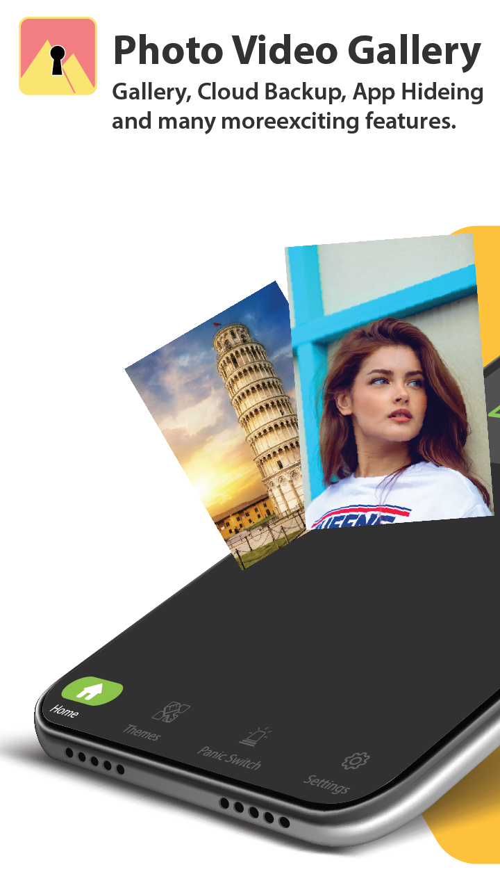 اسکرین شات 1 برنامه Photo Video Gallery Locker