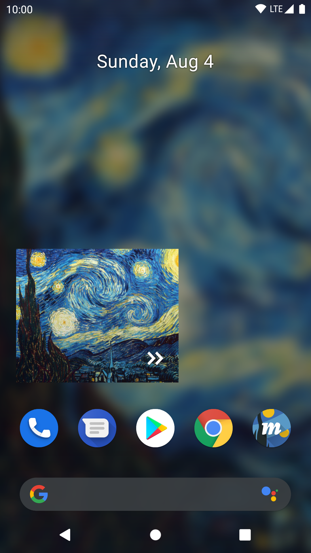 اسکرین شات 1 برنامه Muzei Live Wallpaper