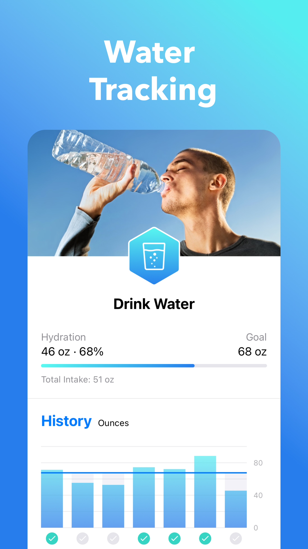 اسکرین شات 5 برنامه Nutrilio: Food Tracker & Water