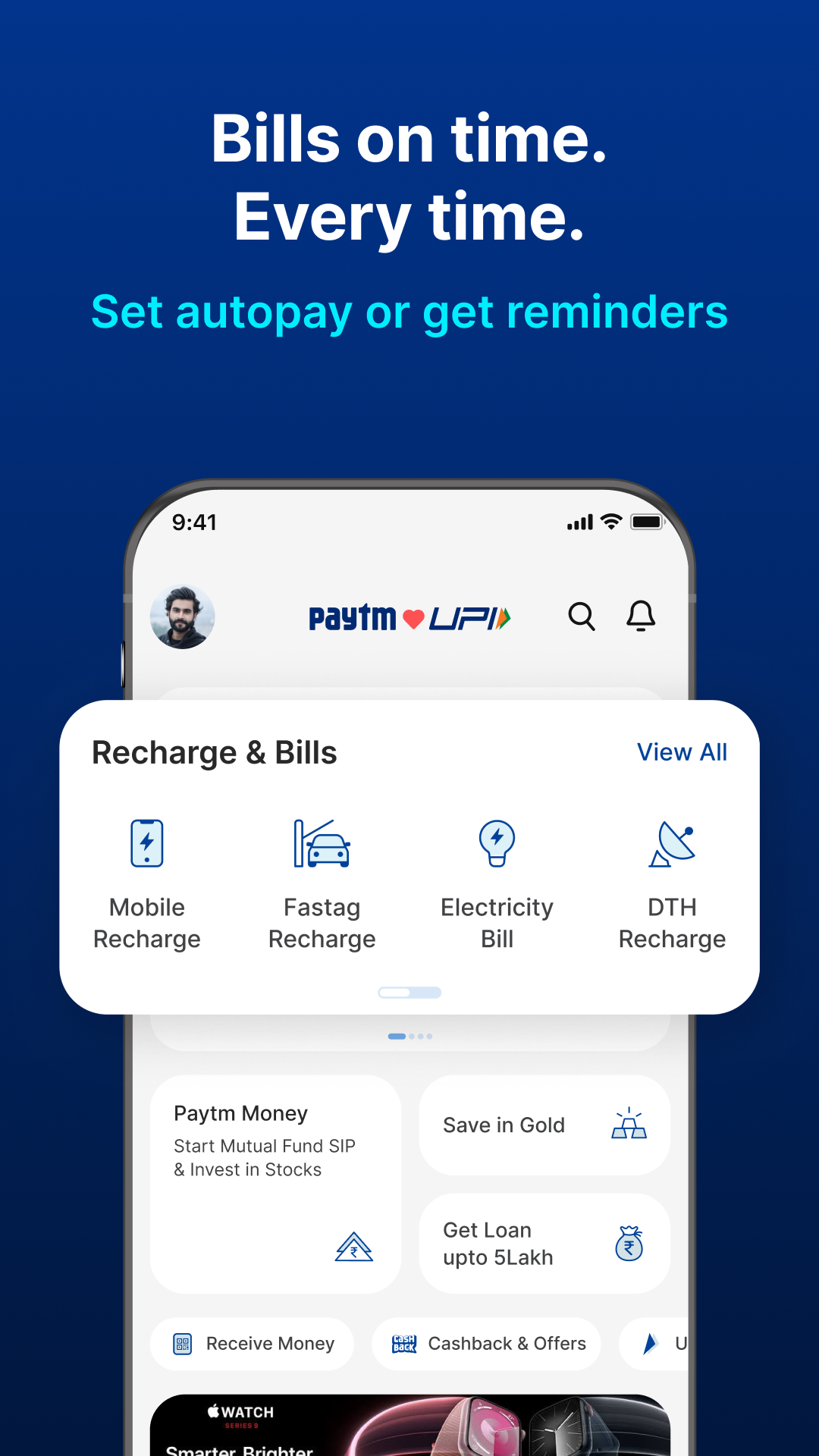 اسکرین شات 4 برنامه Paytm: Secure UPI Payments