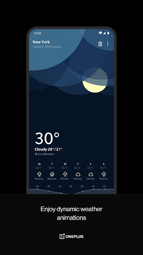 اسکرین شات 2 برنامه OnePlus Weather