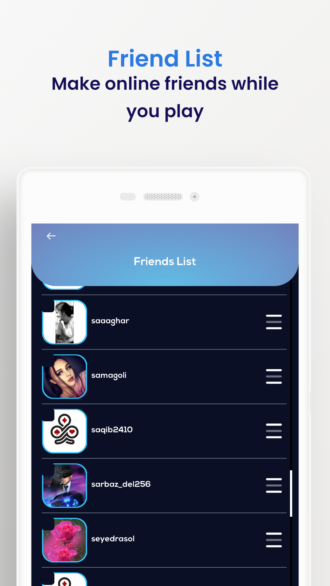 اسکرین شات 4 بازی Spades Online
