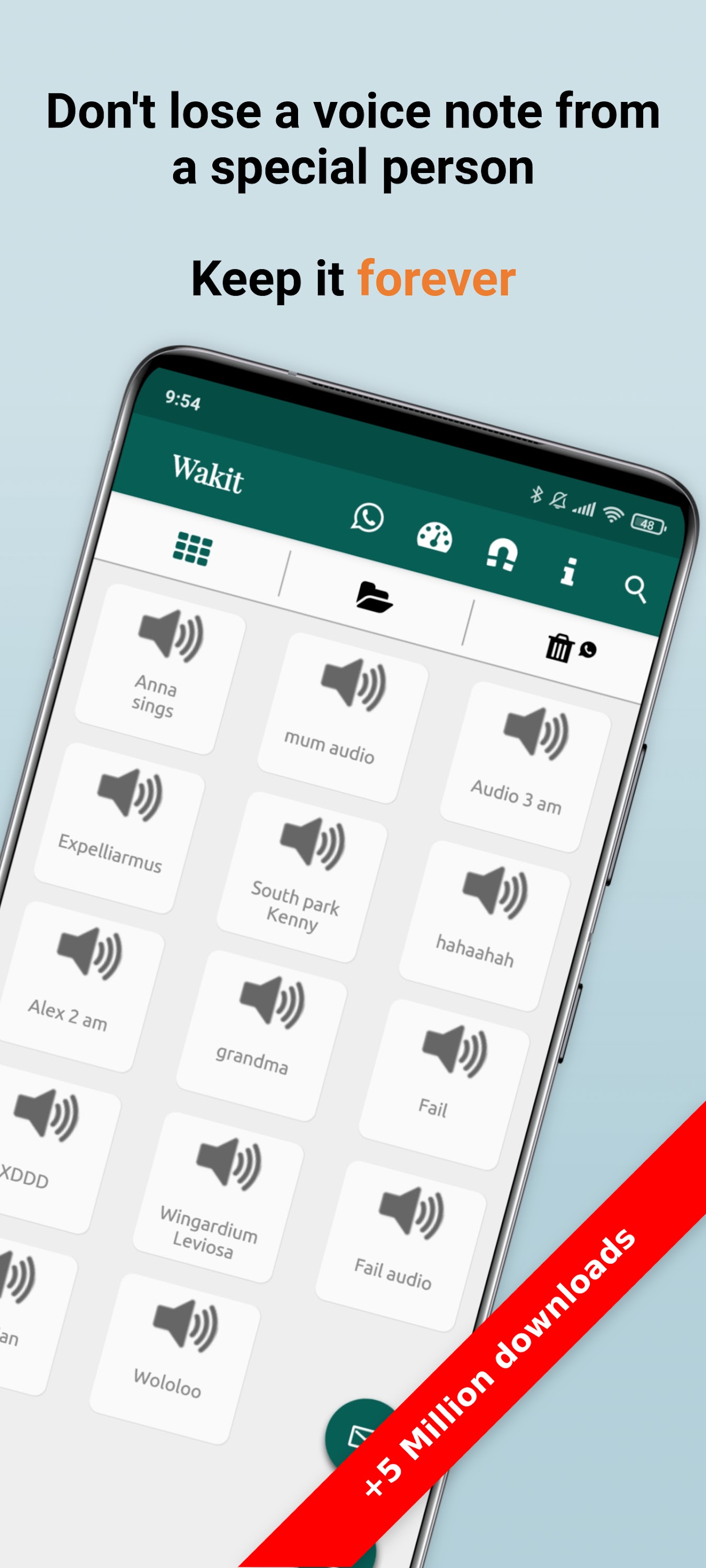 اسکرین شات 5 برنامه WA kit & Voice changer