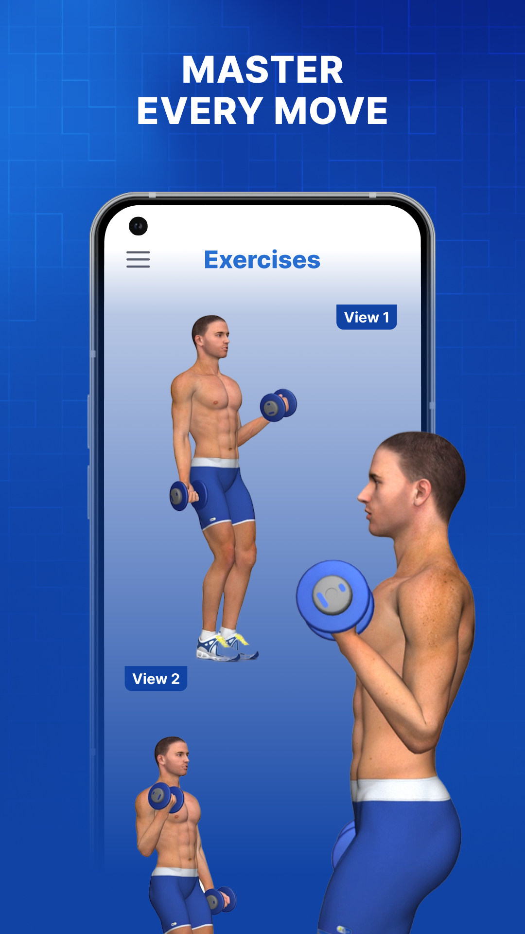 اسکرین شات 4 برنامه Arms & Shoulders Home Workout