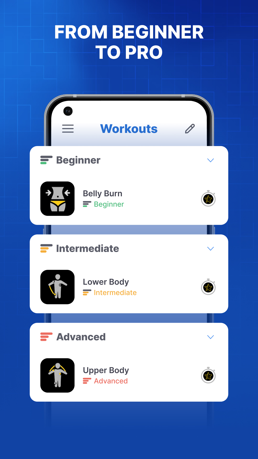 اسکرین شات 4 برنامه P4P 7 Minute Workout