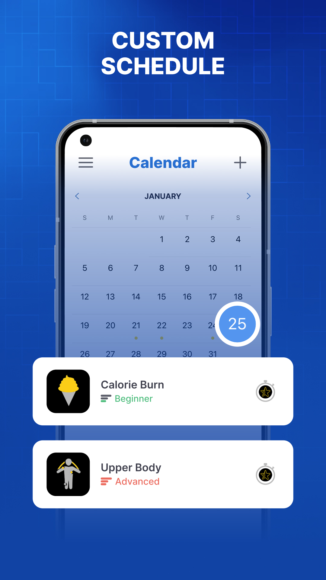 اسکرین شات 5 برنامه P4P 7 Minute Workout