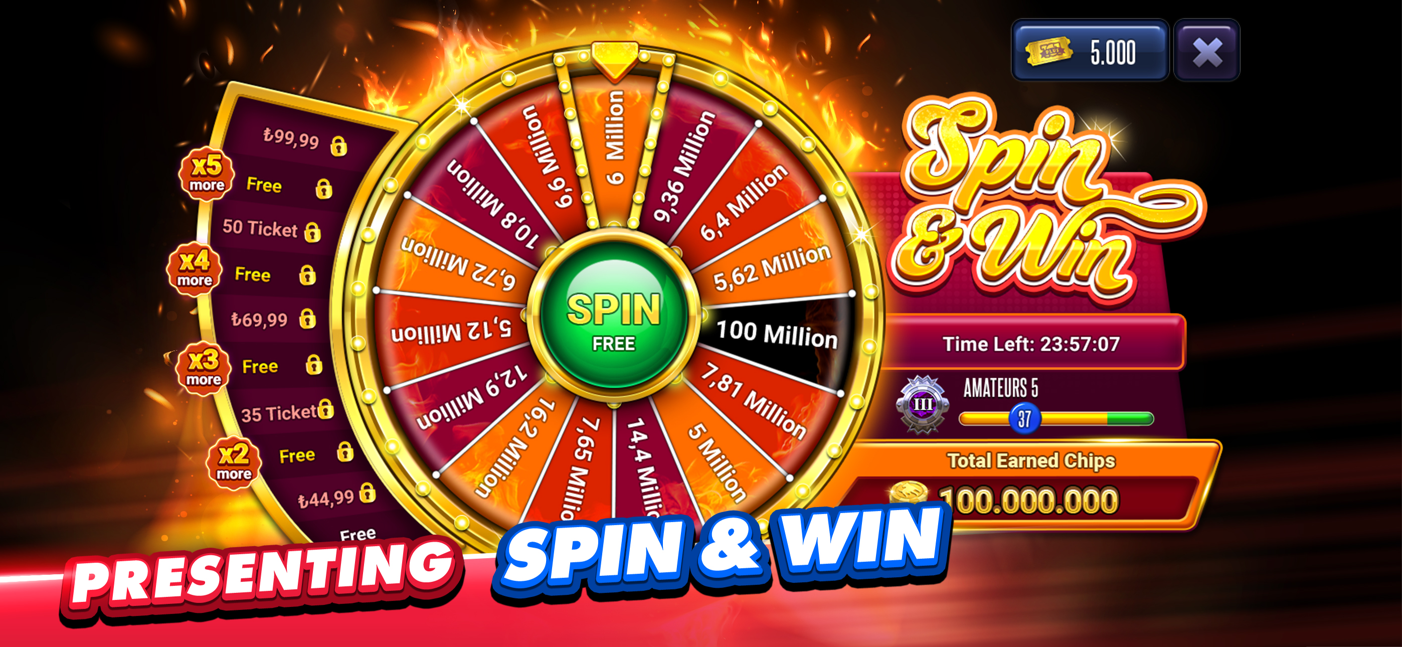 اسکرین شات 2 بازی 101 Okey Plus Rummy Board Game