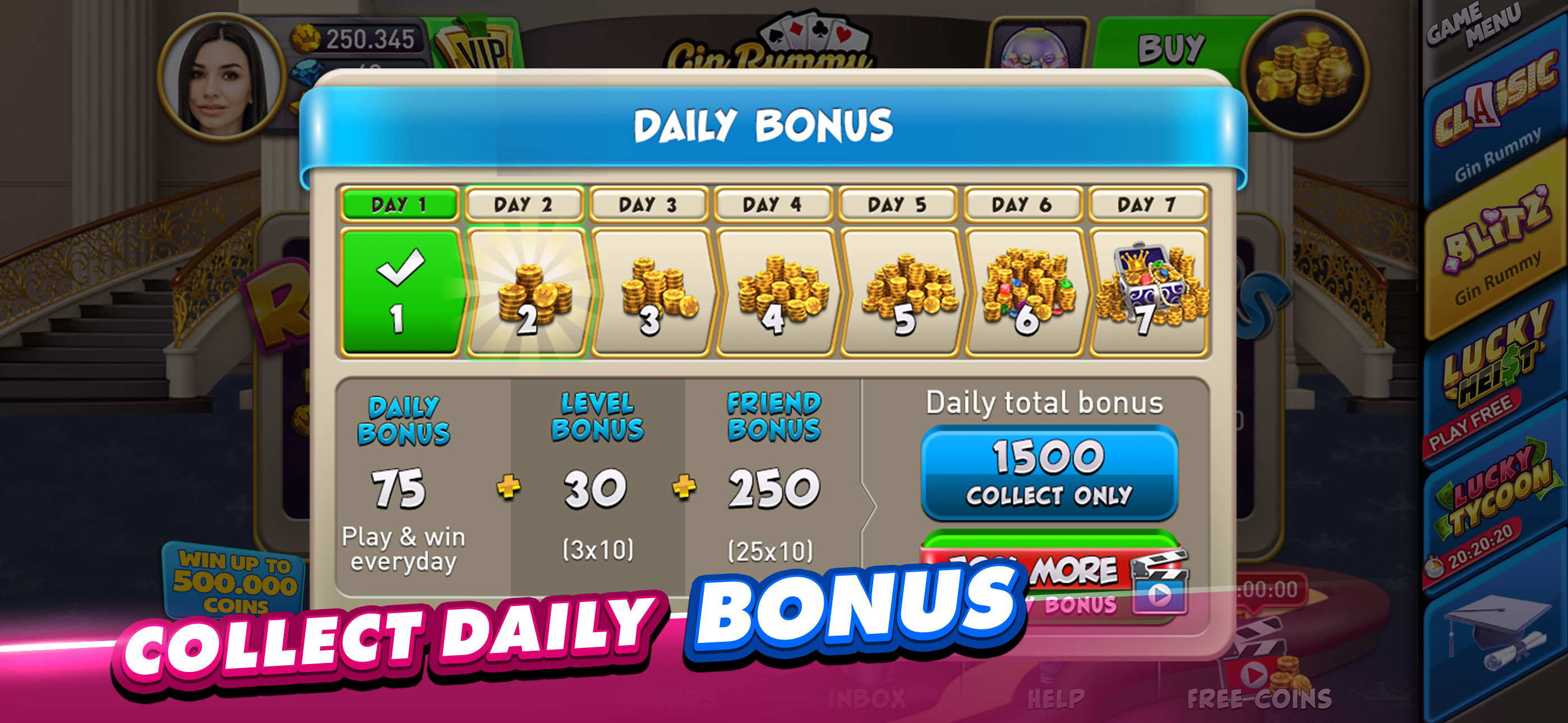 اسکرین شات 6 بازی Gin Rummy Plus: Fun Card Game