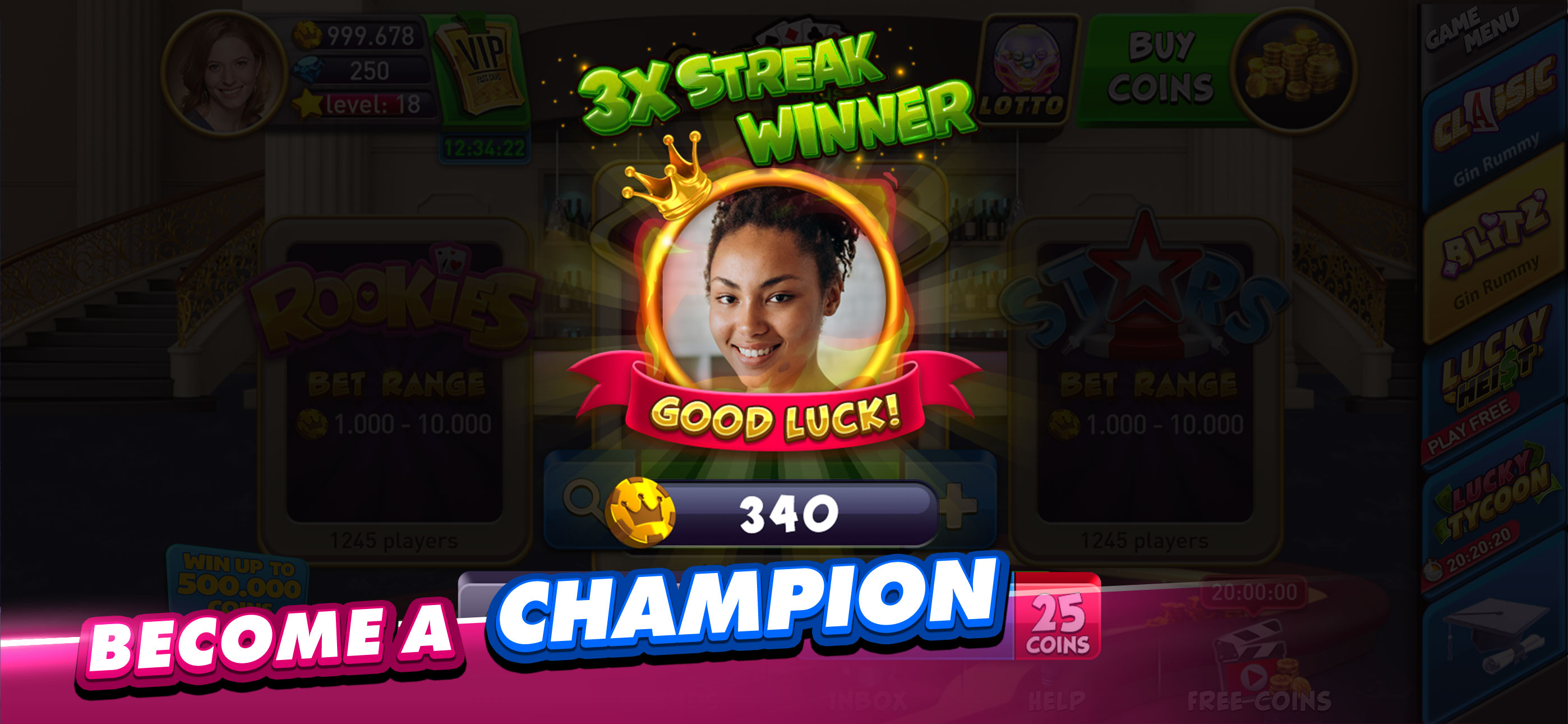 اسکرین شات 5 بازی Gin Rummy Plus: Fun Card Game