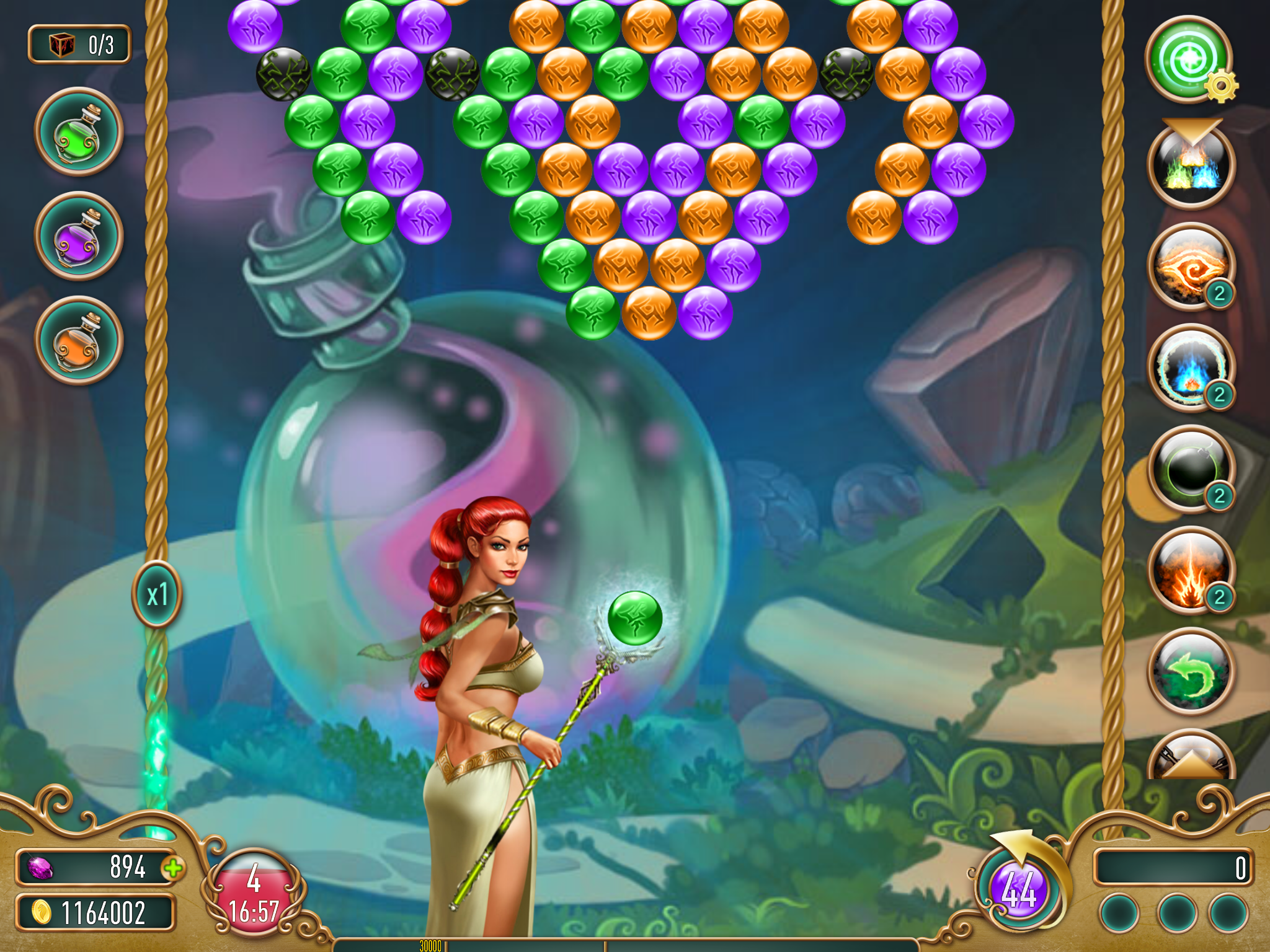 اسکرین شات 2 بازی Lost Bubble - Bubble Shooter