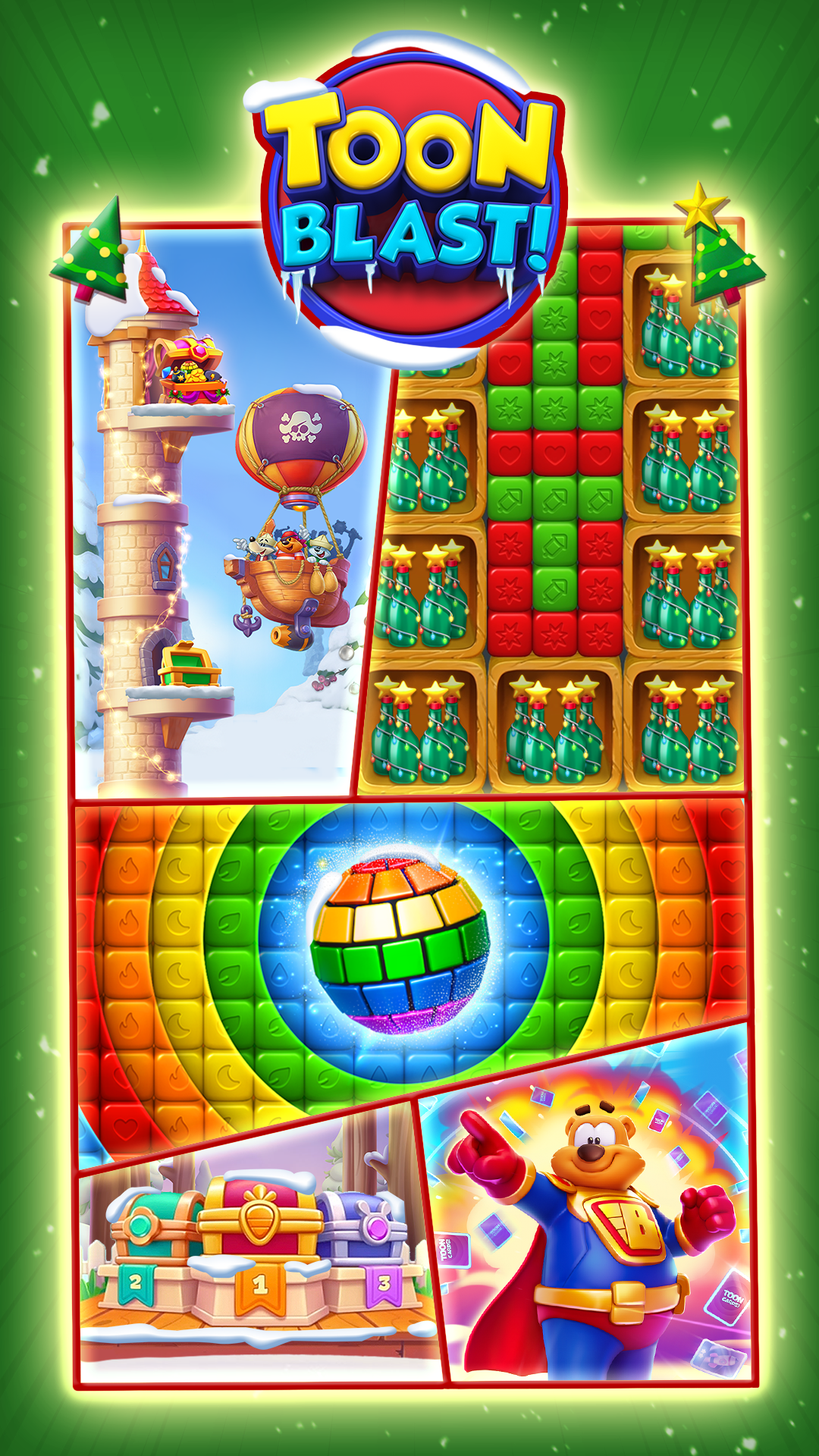 اسکرین شات 1 بازی Toon Blast
