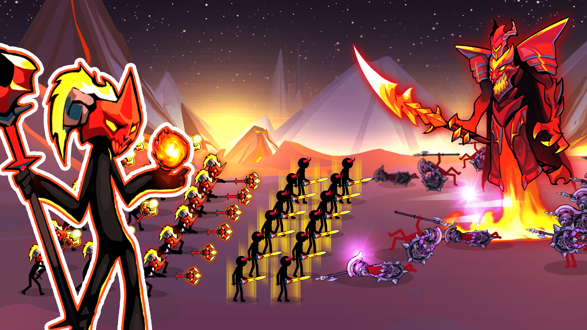 اسکرین شات 2 بازی Stick Saga: Endless War