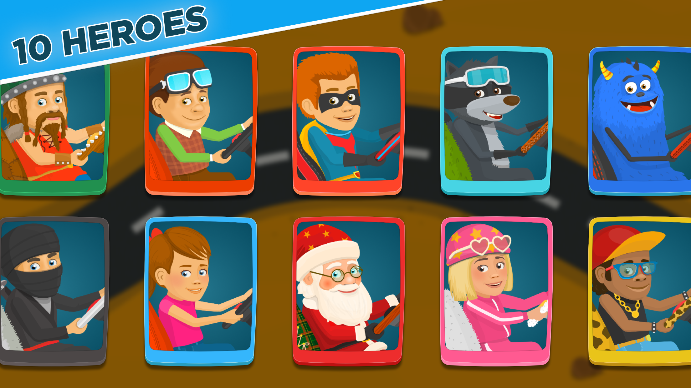 اسکرین شات 6 بازی Racing car games for kids 2-5