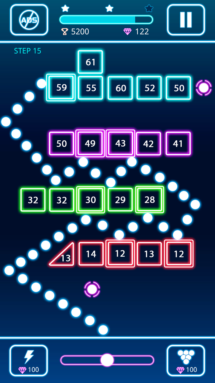 اسکرین شات 3 بازی Bricks Breaker Deluxe