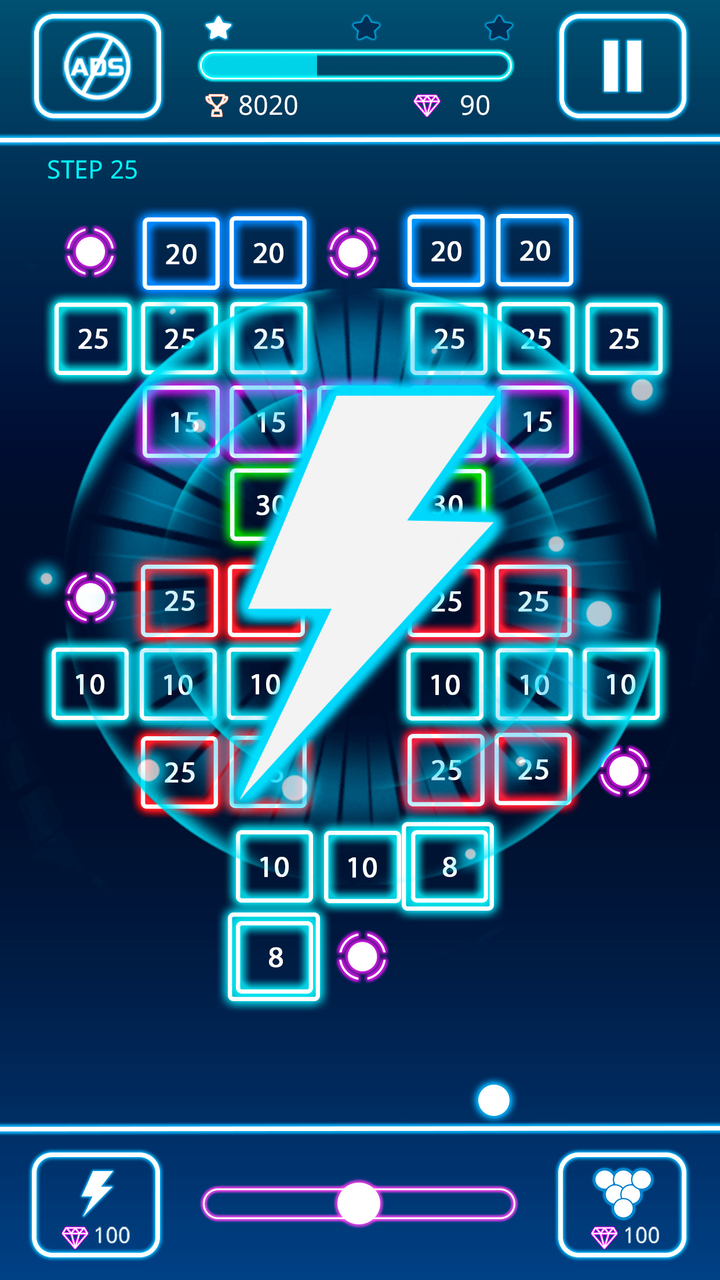 اسکرین شات 4 بازی Bricks Breaker Deluxe