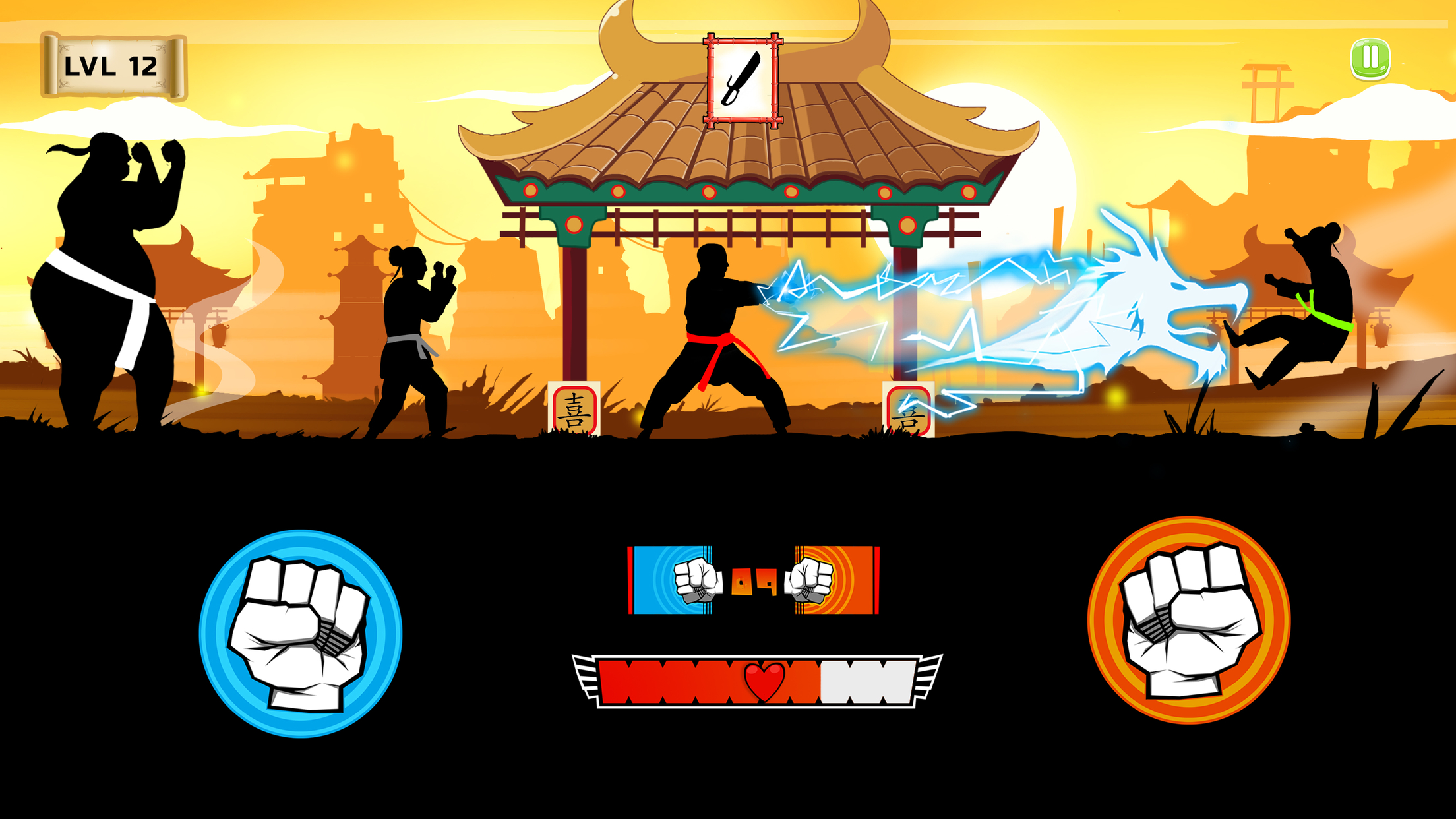 اسکرین شات 2 بازی Karate Fighter : Real battles
