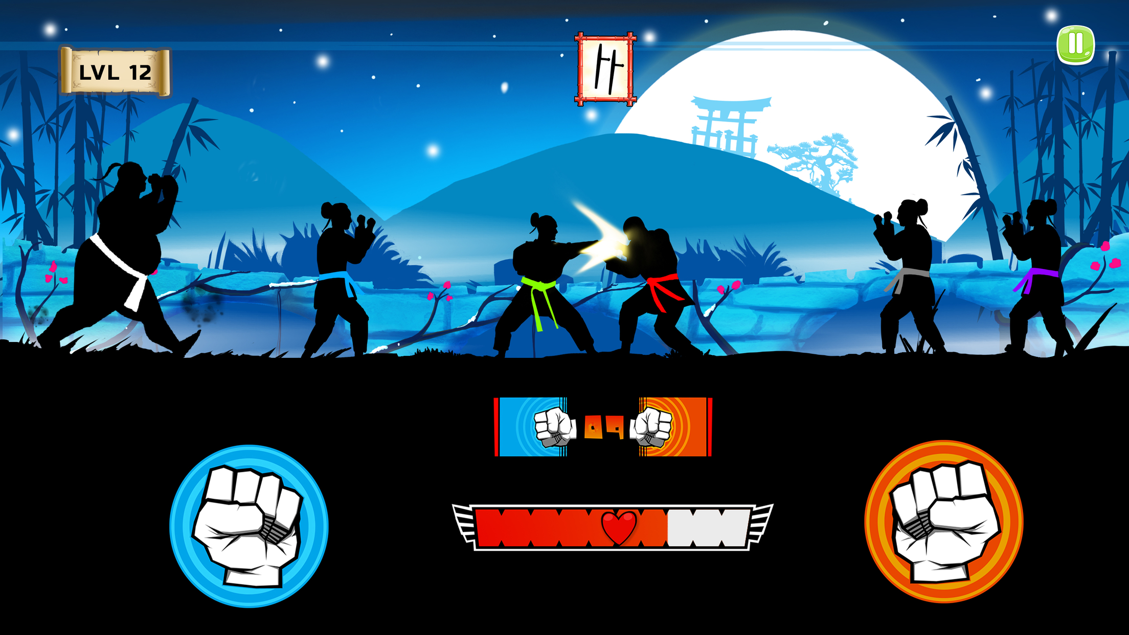 اسکرین شات 1 بازی Karate Fighter : Real battles