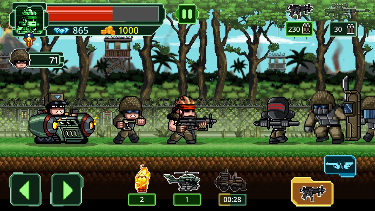 اسکرین شات 1 بازی Metal Guns Fury : beat em up