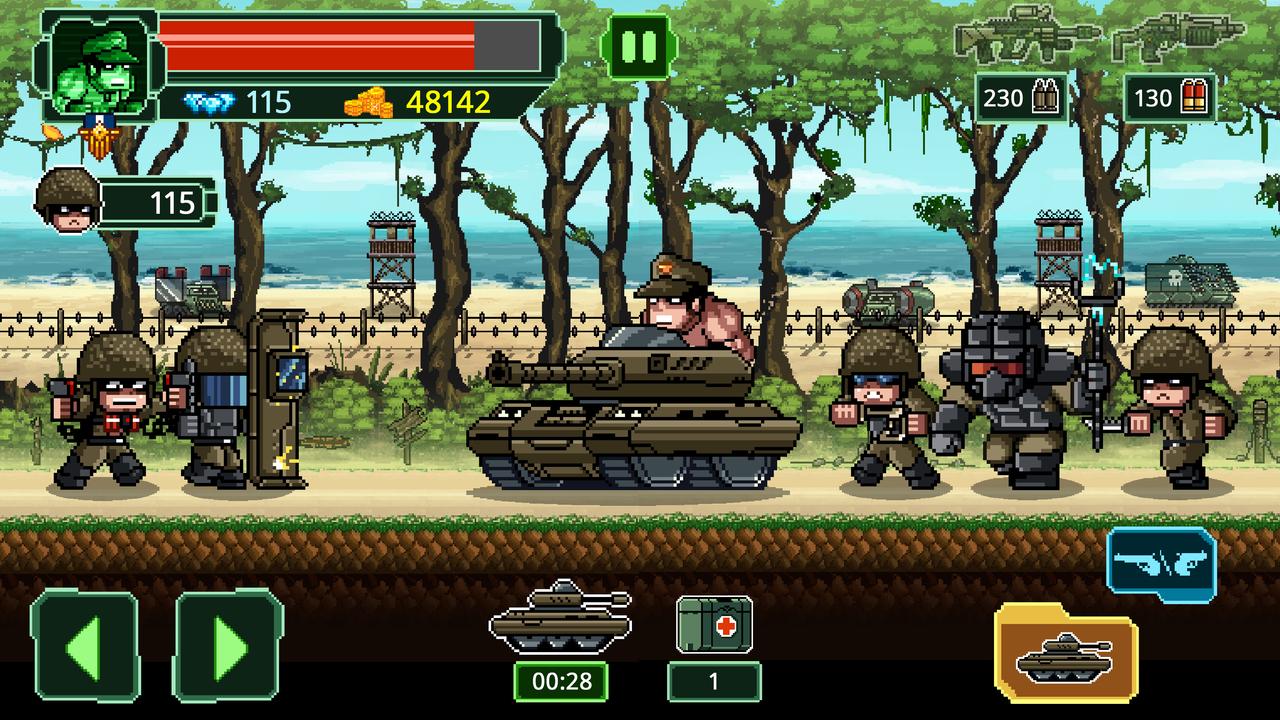 اسکرین شات 3 بازی Metal Guns Fury : beat em up