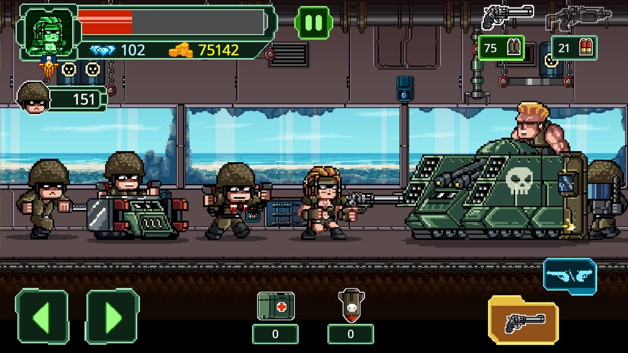 اسکرین شات 2 بازی Metal Guns Fury : beat em up