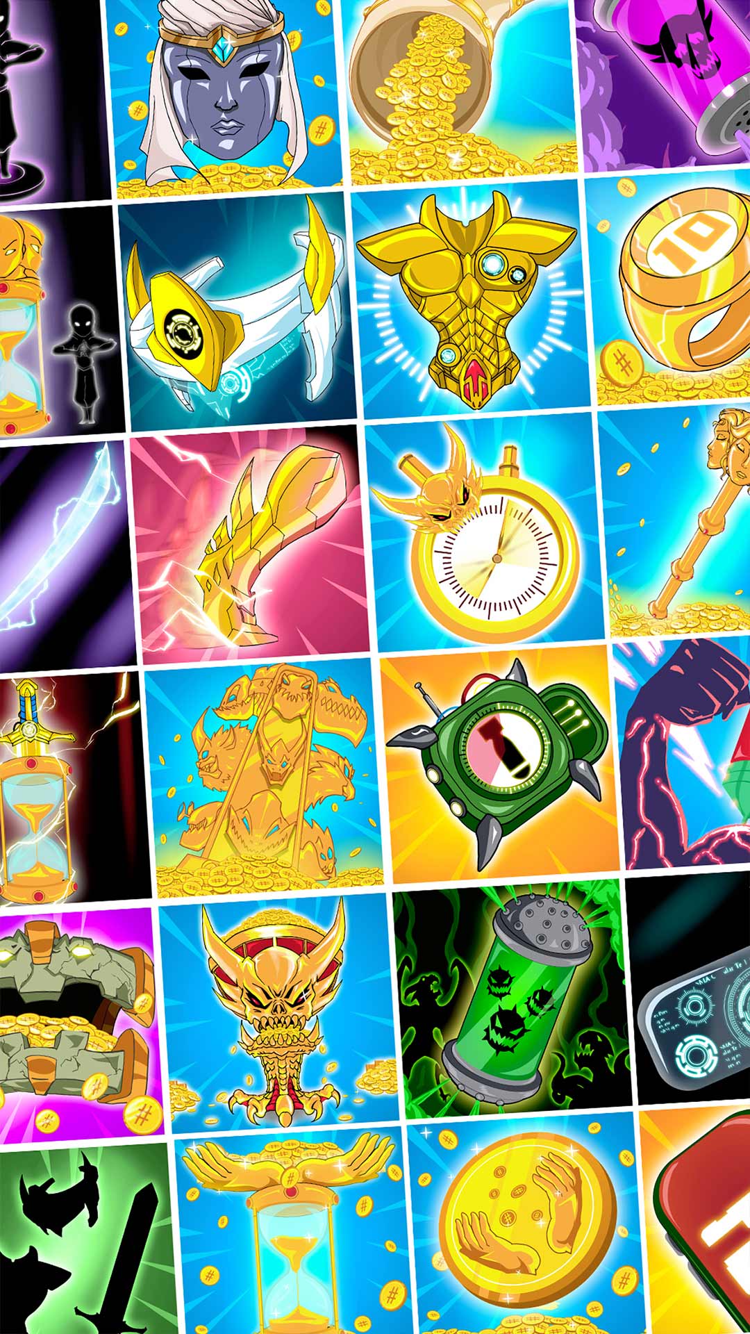 اسکرین شات 5 بازی Monsters Impact : Tap Clicker