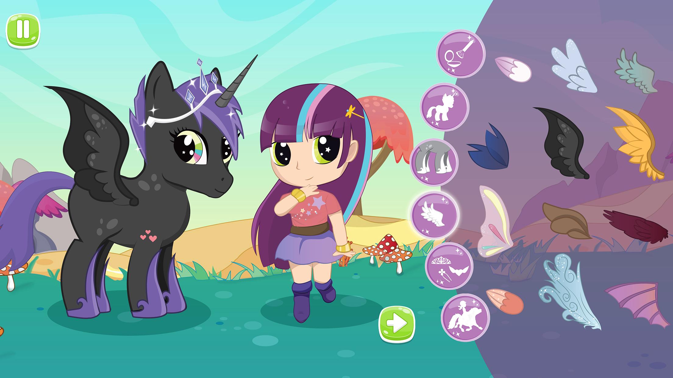 اسکرین شات 3 بازی Pony Dress Up 2