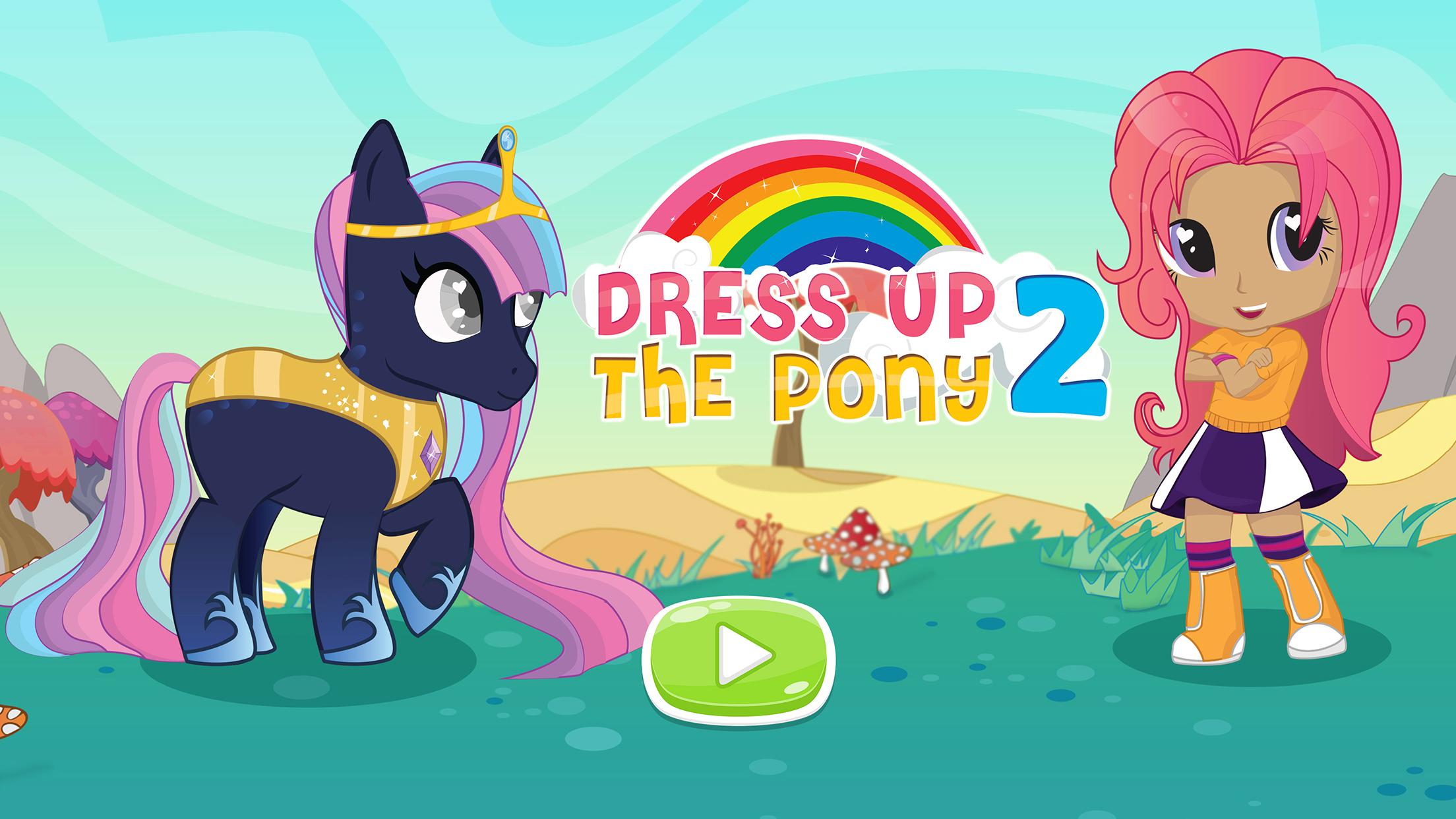 اسکرین شات 2 بازی Pony Dress Up 2