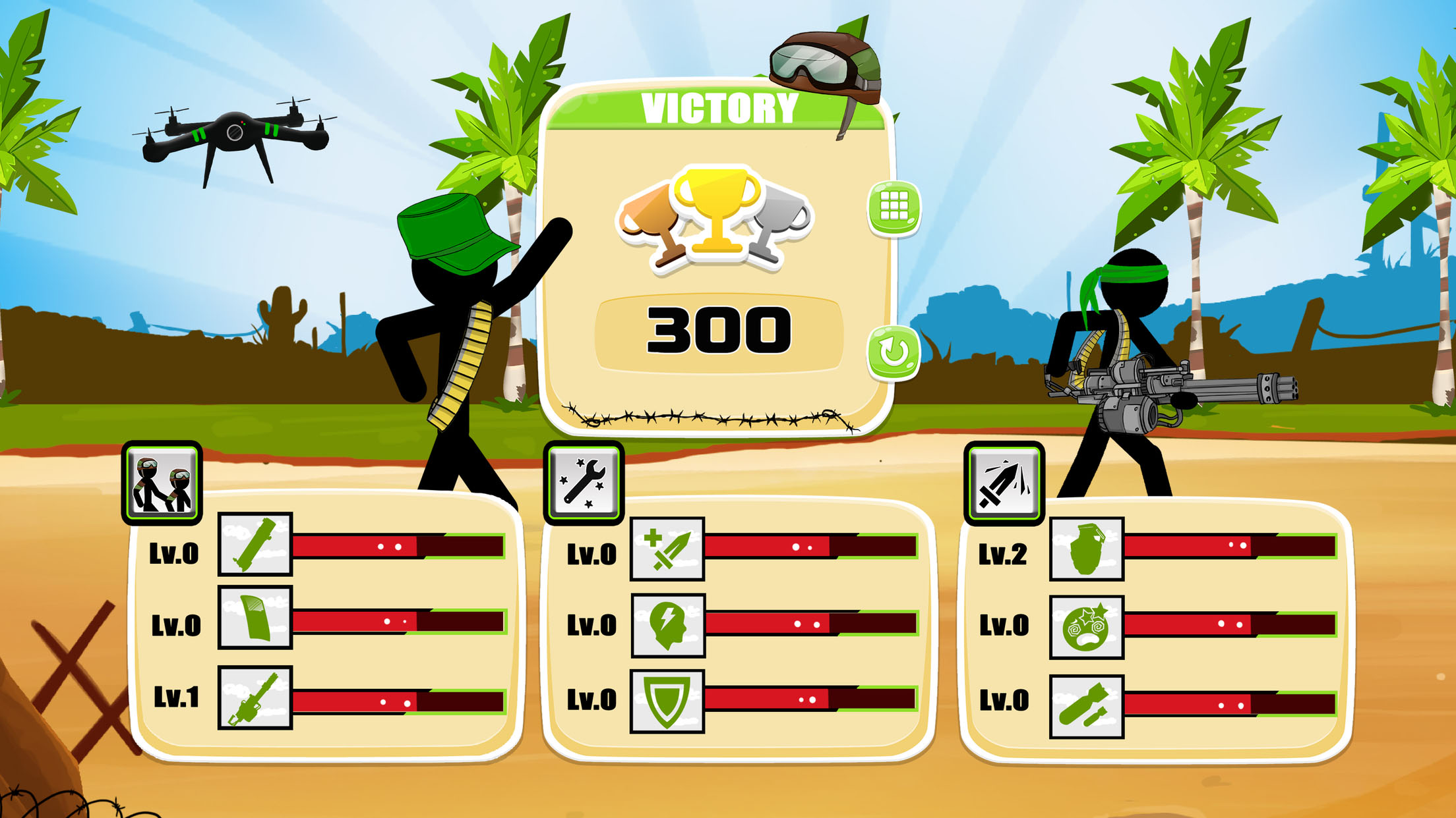 اسکرین شات 3 بازی Stickman Army : Team Battle