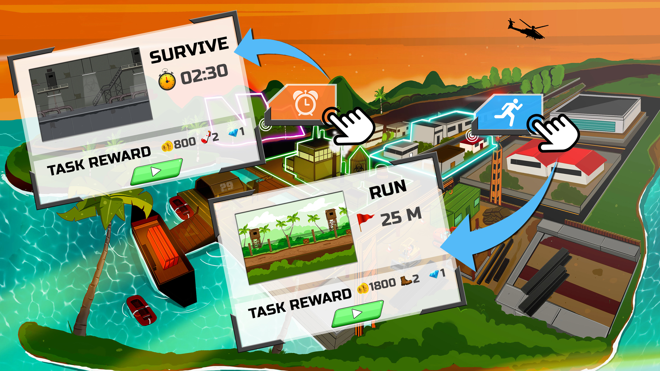 اسکرین شات 3 بازی Stickman maverick : bad boys
