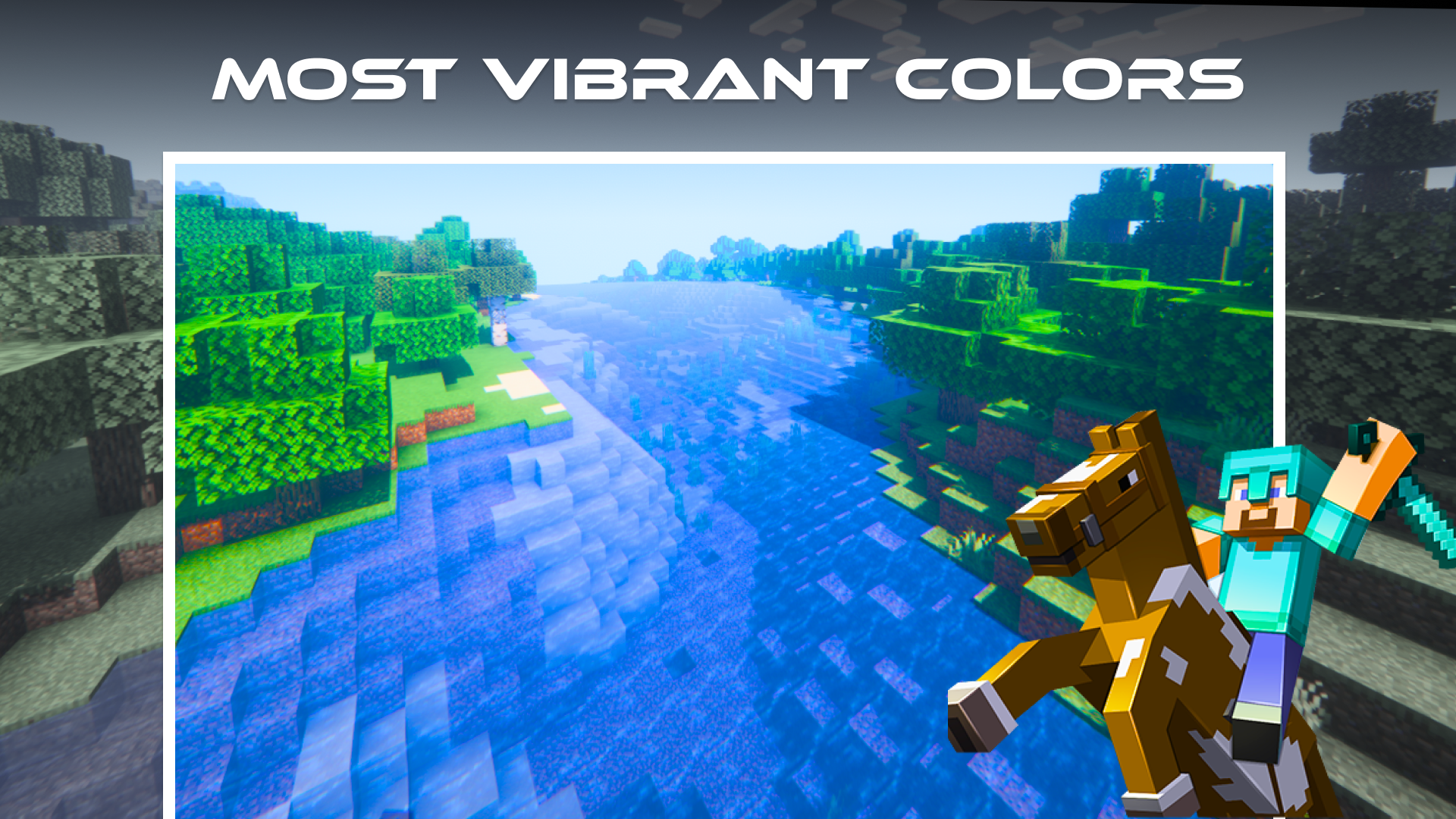 اسکرین شات 1 برنامه Minecraft Shader Mods for 1.19
